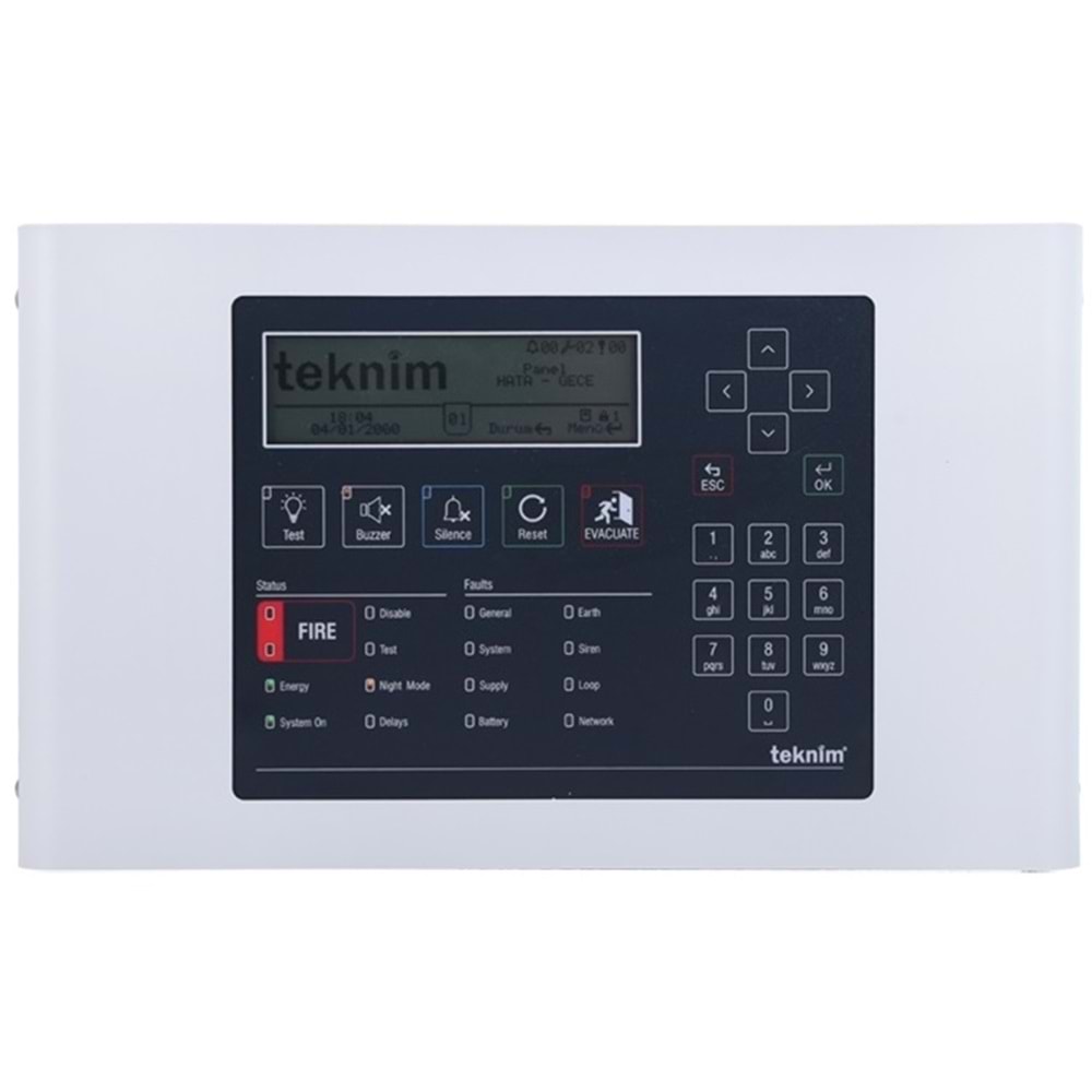 Teknim TFP-1240 Akıllı Adresli Tekrarlayıcı Panel
