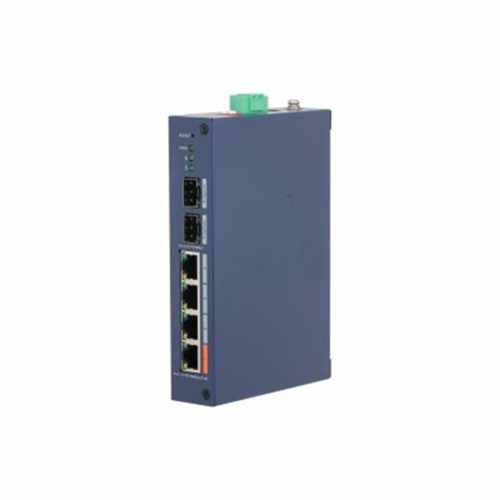 Dahua CHS4206-4GT-60 6 Portlu Bulut Yönetimli Güçlendirilmiş Anahtar, 4 Portlu PoE 2 SFP ile