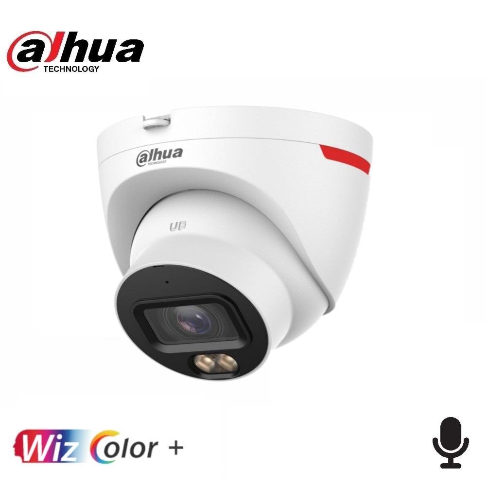 Dahua IPC-HDW2449T-S-LED-0280B-PRO 4MP WizColor Fixed-focal Eyeball WizSense Network Camera