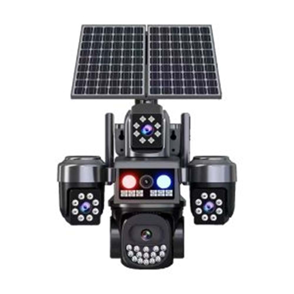 X5 Tech 220-G 4G Sim Kartlı Solar Panelli Güvenlik Kamerası HiEasy