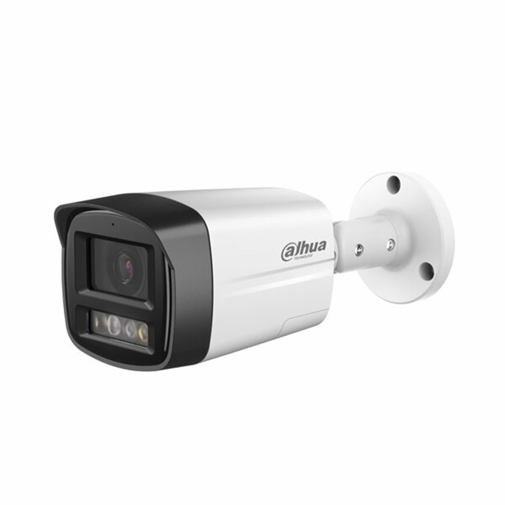 Dahua IPC-HFW2449TL-S-PRO 4Mpix WizColor 3,6mm Lens H265+ 50Mt Gece Görüşü IP67 Dahili Mikrofon PoE Bullet IP Kamera