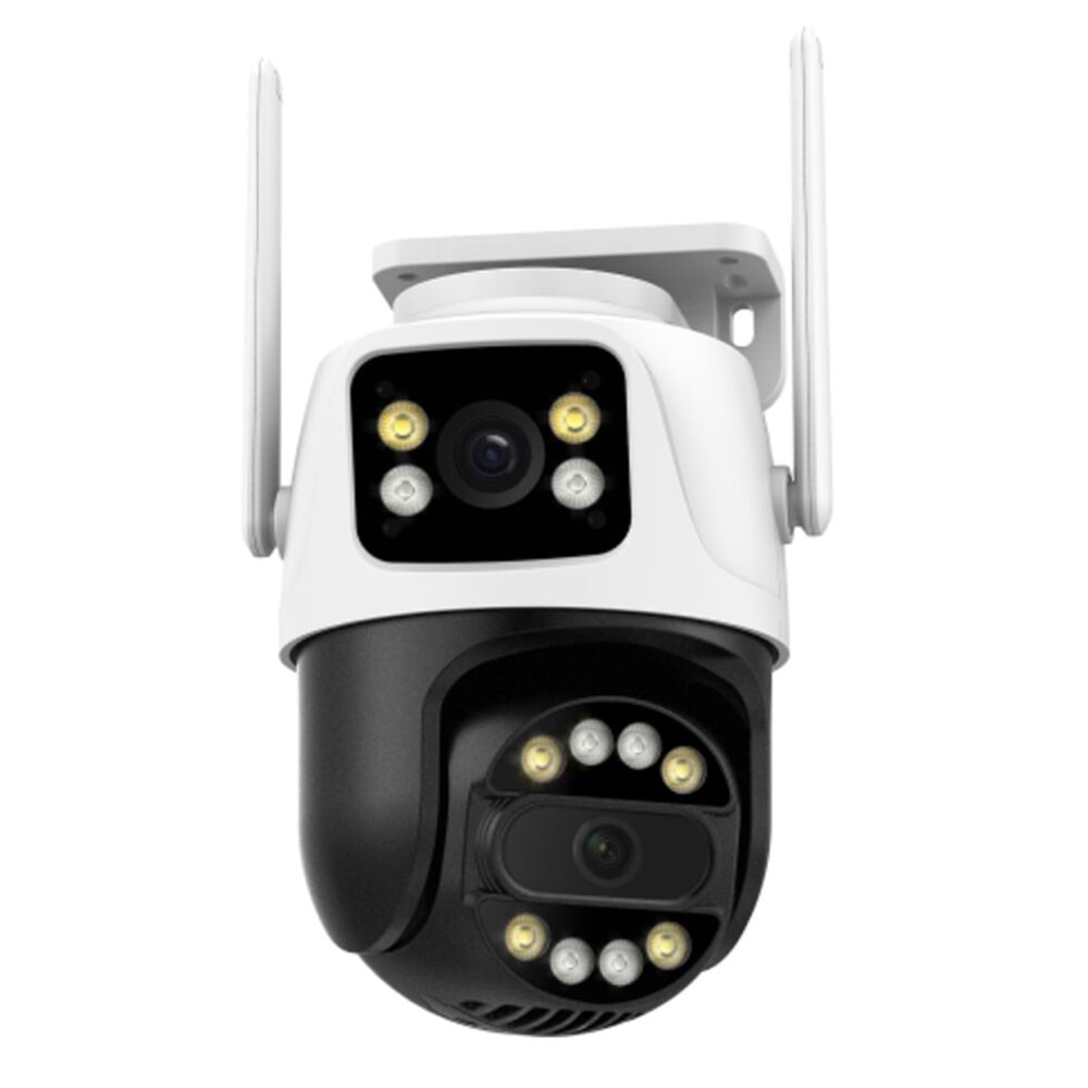 Avenir AV-S304 4mp 2 Kameralı Ptz Wifi Sesli Onvif Gece Görüşlü Kamera