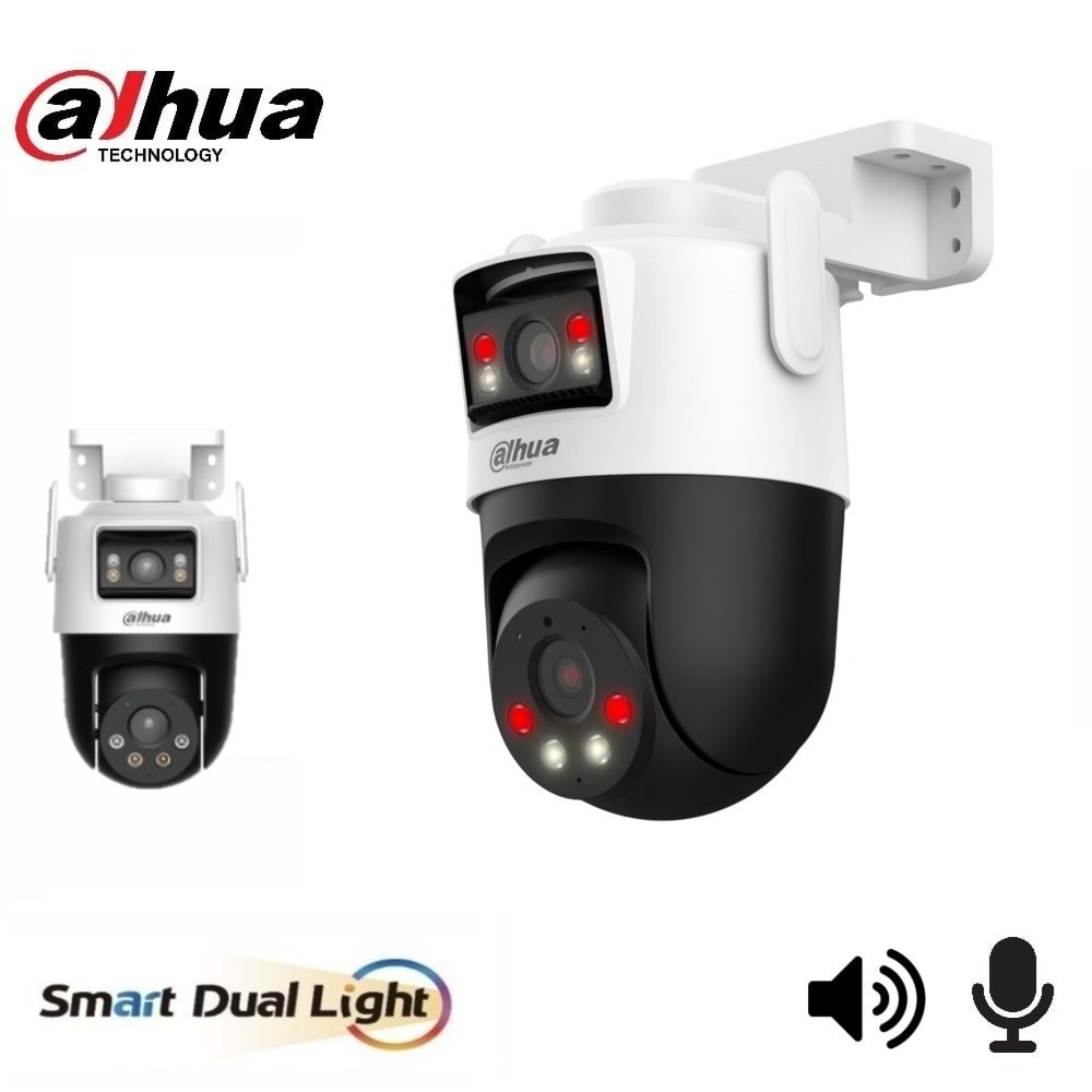 Dahua IPC-WPT1539DD-SW-5E2-P 5+5MP Outdoor Wi-Fi Dual-Lens Pan & Tilt Camera
