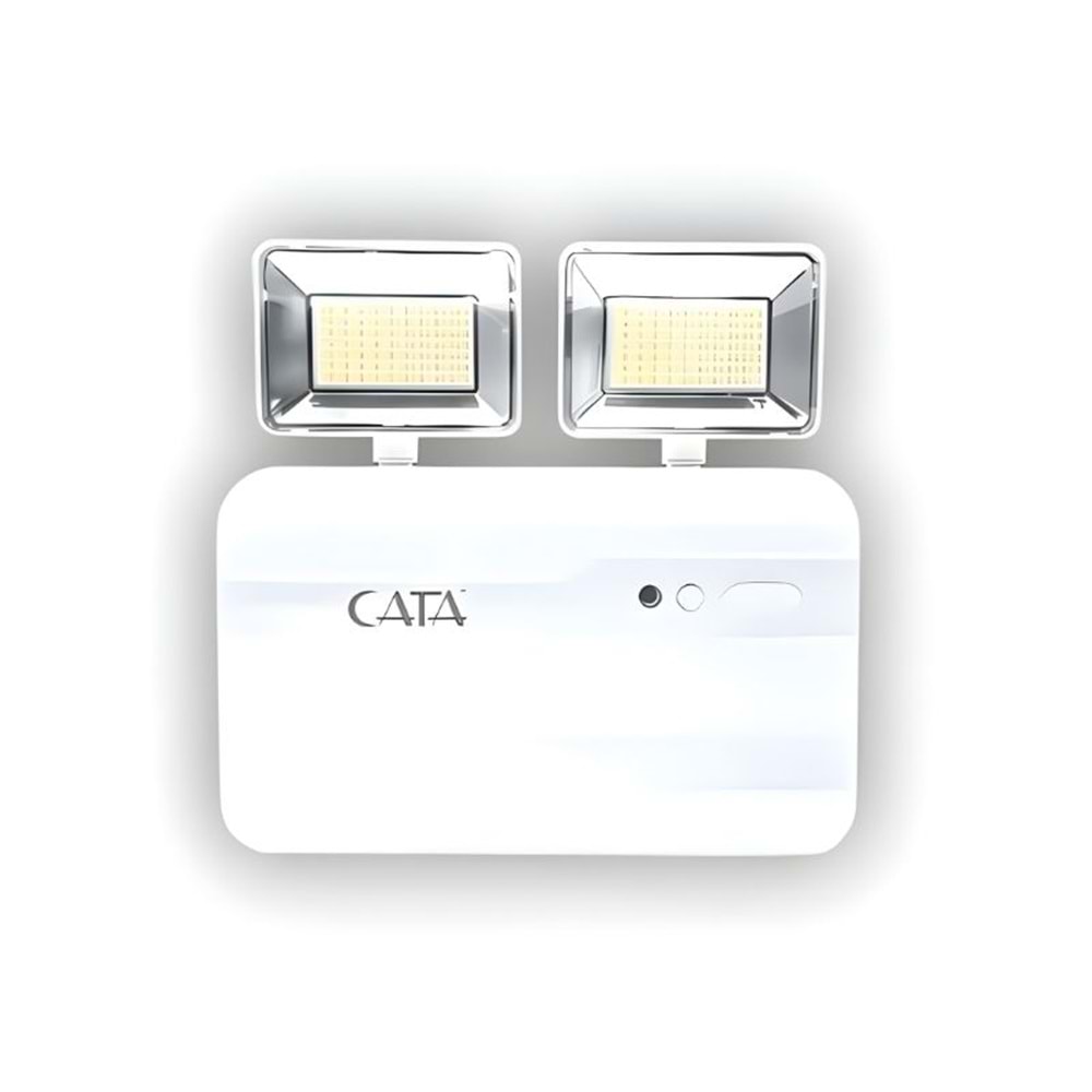 Cata 2x10W Nil Acil Aydınlatma Armatürü 3 Saat Şarjlı CT-9172