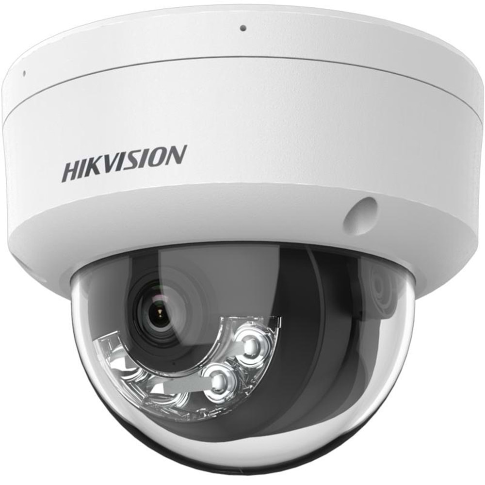 Hikvision DS-2CD3121G2-LIUF 2.8mm 2MP Smart Hybrid Light Fixed IP Dome Kamera (Dahili Ses)