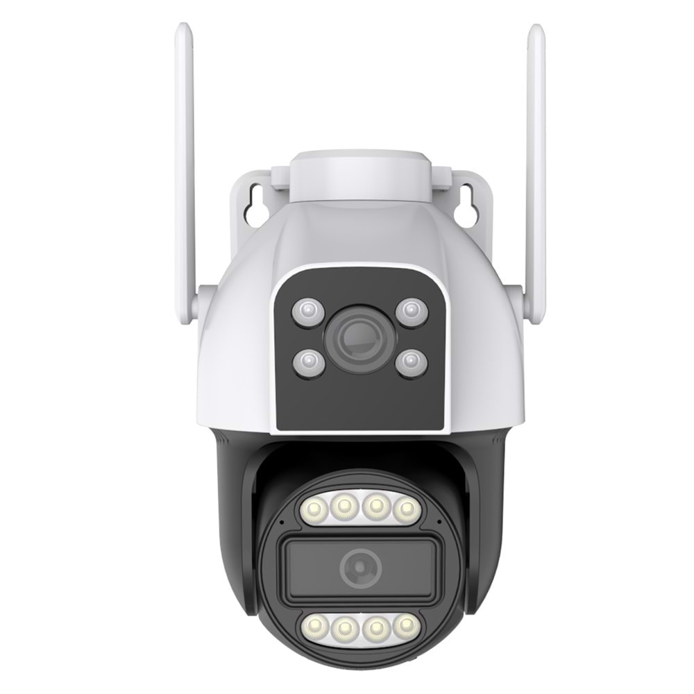 TRK RS-5112 2x2MP Kameralı Akıllı Wi-Fi Güvenlik Kamerası (RS-WIFI-C22-D)