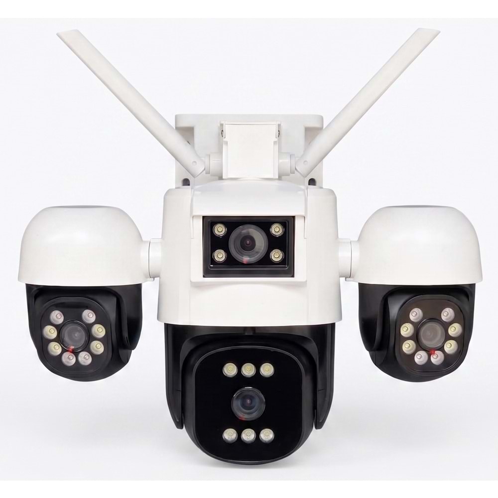 TRK RS-5504 2x4 Kameralı Akıllı Wi-Fi Güvenlik Kamerası (RS-WIFI-5704)