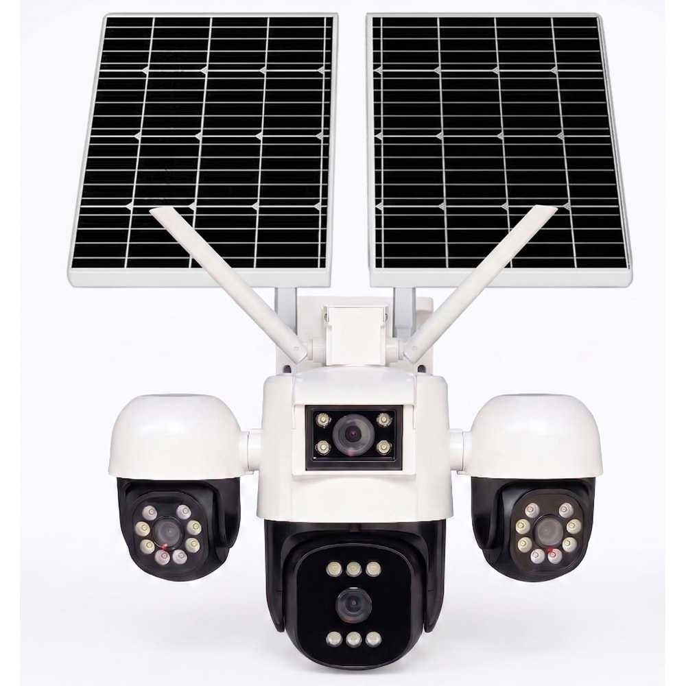 TRK RS-5604 - 4 Lens 4G e-Sim AOV Solar Kamera (RS-4G-5504)