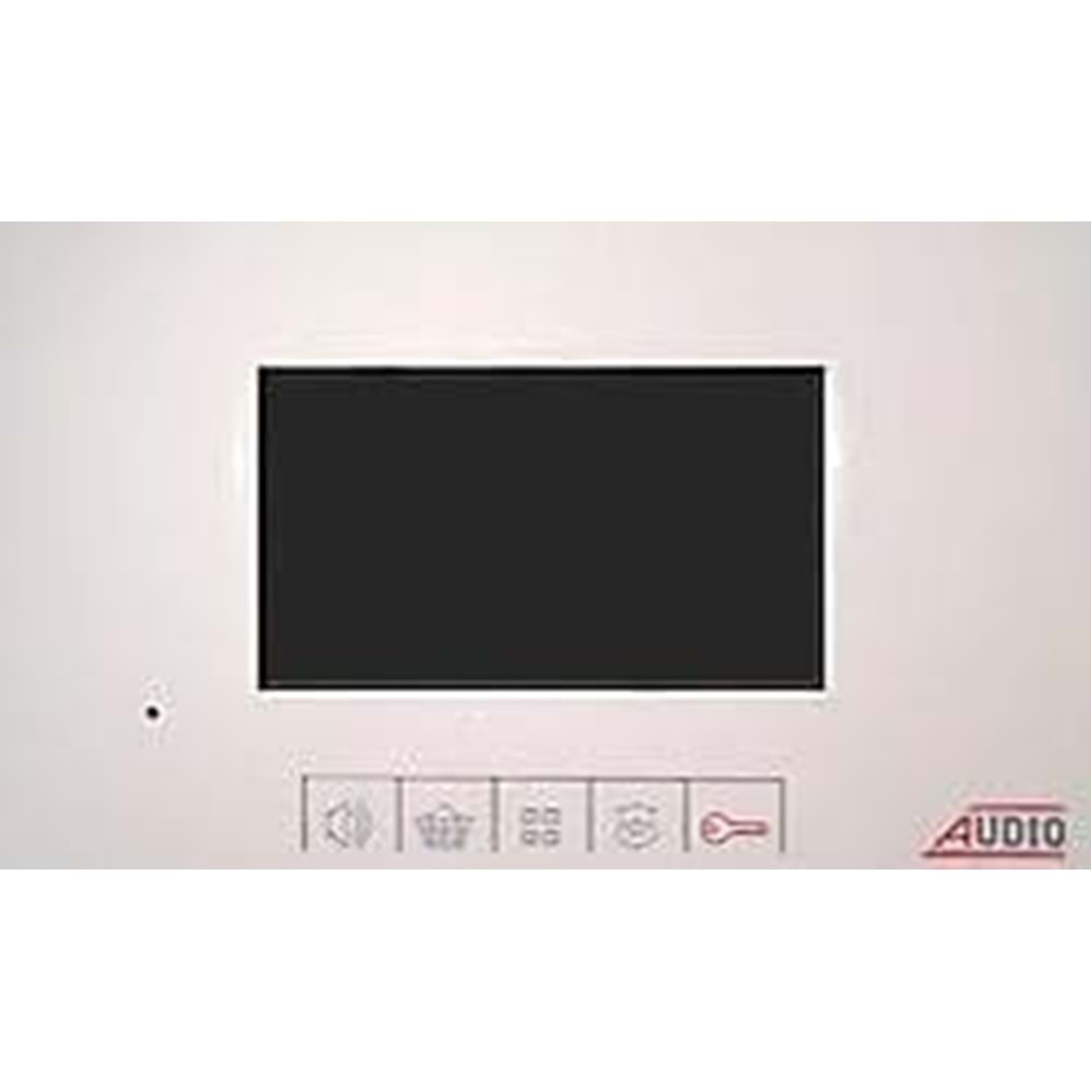 Audio 001140 Görüntülü Diafon 4.3 Inç Beyaz Gd-22