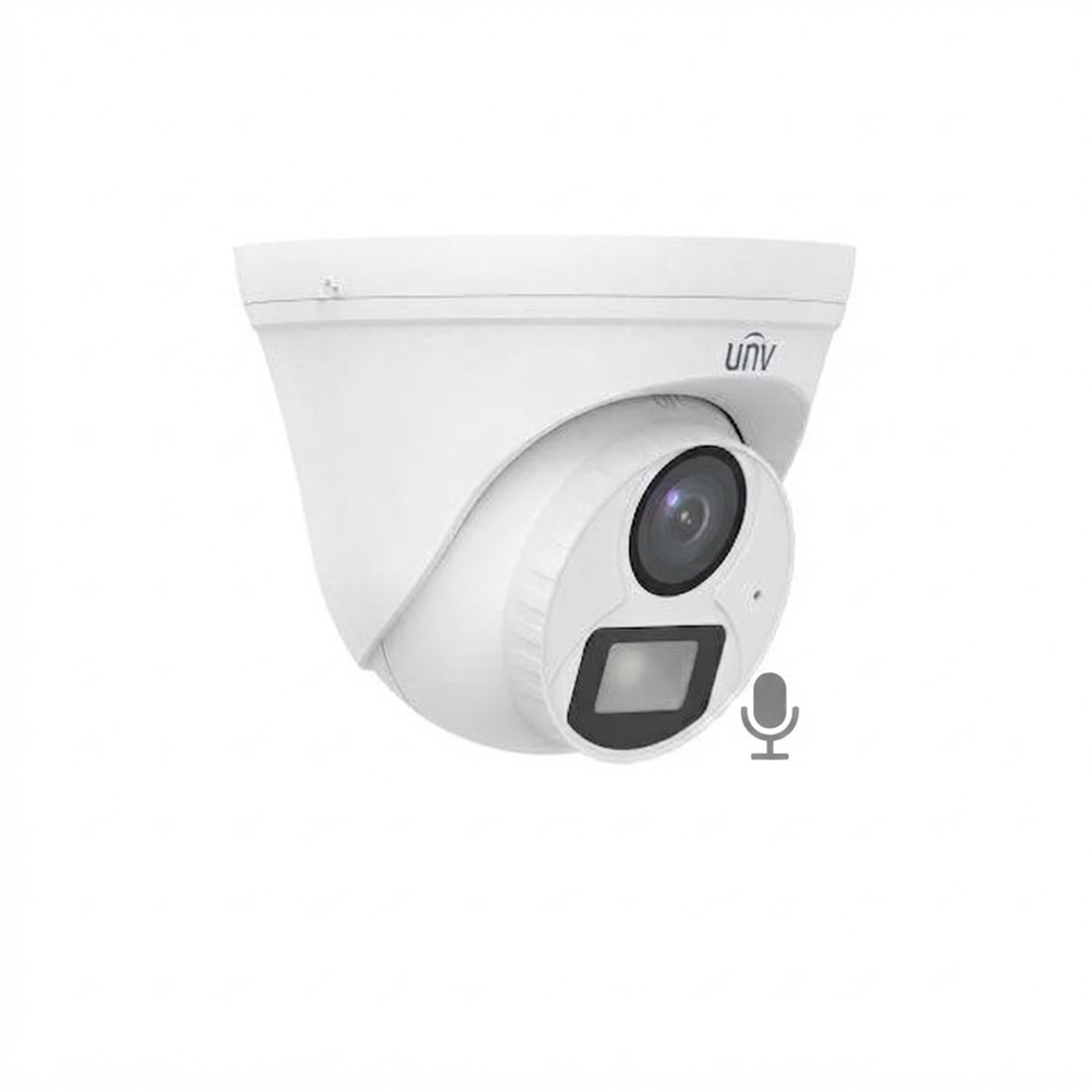 UNV Uniview UAC-T112-AF28 2MP 2.8mm Sabit Lens Dual-light ColorHunter 20m IR Turret Sesli Analog Kamera