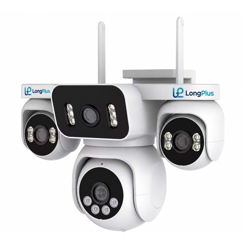 LongPlus LP-W134 HiEasy 2x4 Kameralı Akıllı Wi-Fi Güvenlik Kamerası