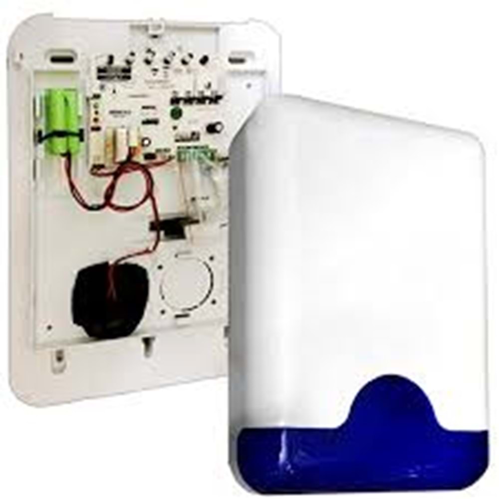 Teknim VAS-741BX Mavi Pencereli Harici Siren (İç Kapaksız)