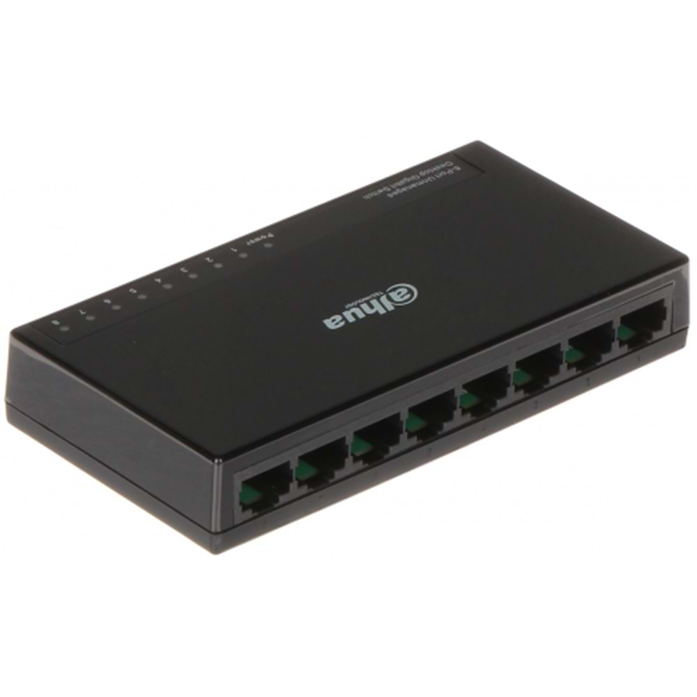 Dahua PFS3008-8GT-L 8 Port 100/1000 Gigabit Masaüstü Switch