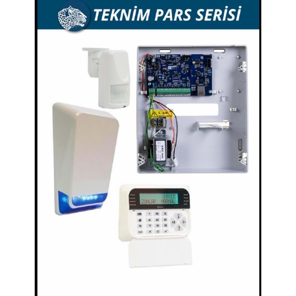 Teknim TSP-5334LCD Ethernet/Networklu Set (Akü Hariç)