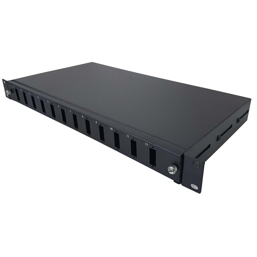 12 Port Fiber Optik Patch Panel Terminasyon Birimi SC/MM