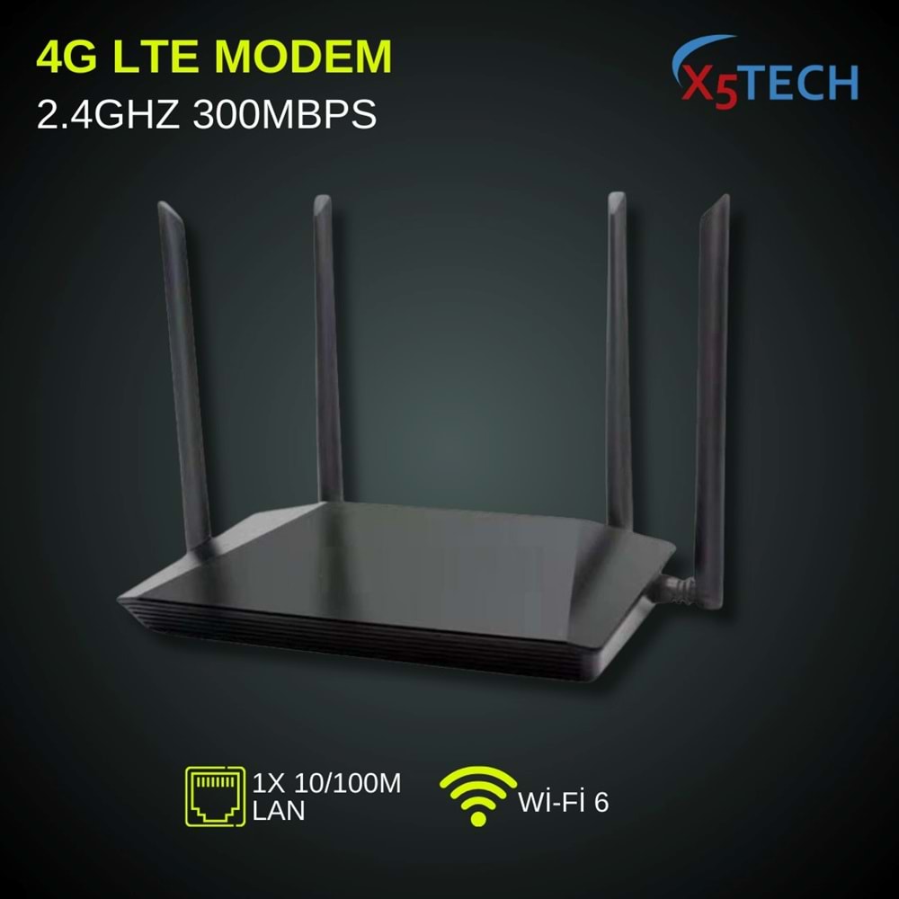 4G Wireless Modem 300Mbps Wifi6