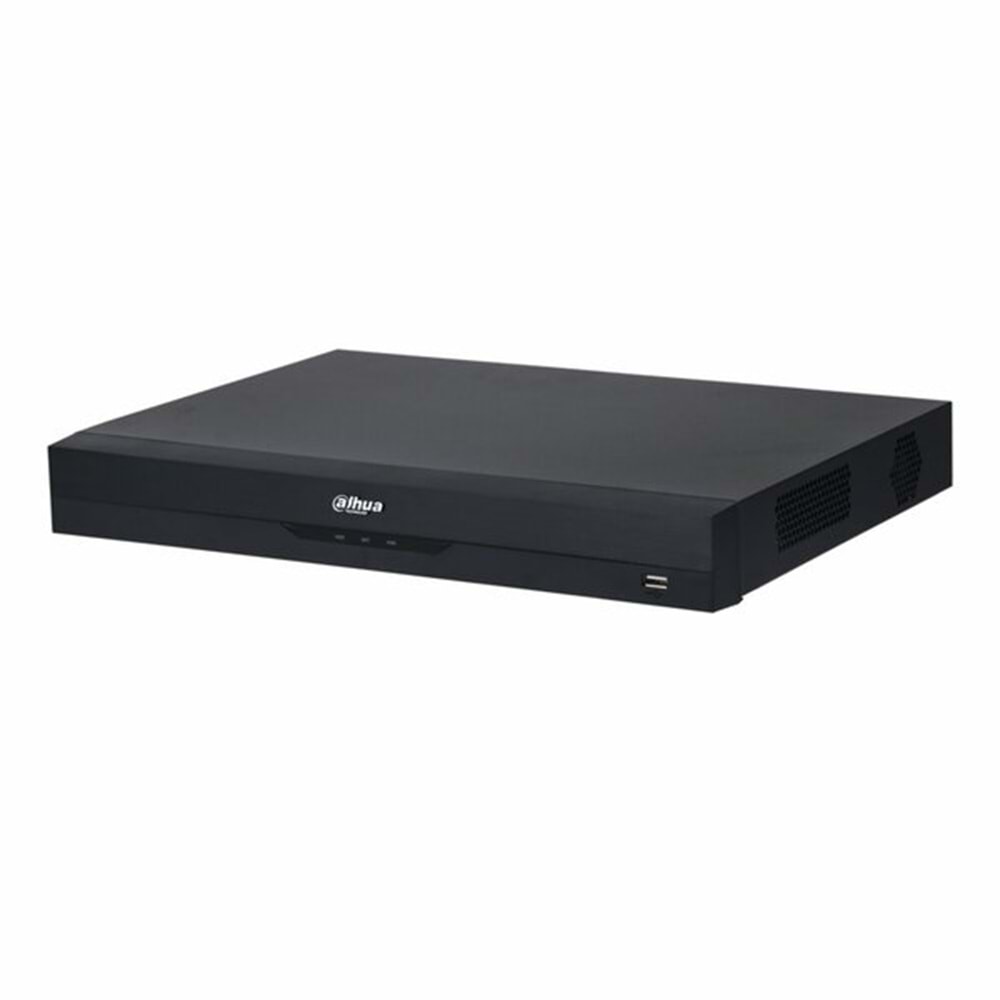 Dahua NVR5216-EI2 16Kanal 12Mpix H265+ 2 HDD Desteği 1080P Kayıt 320Mbps Bant Genişliği NVR