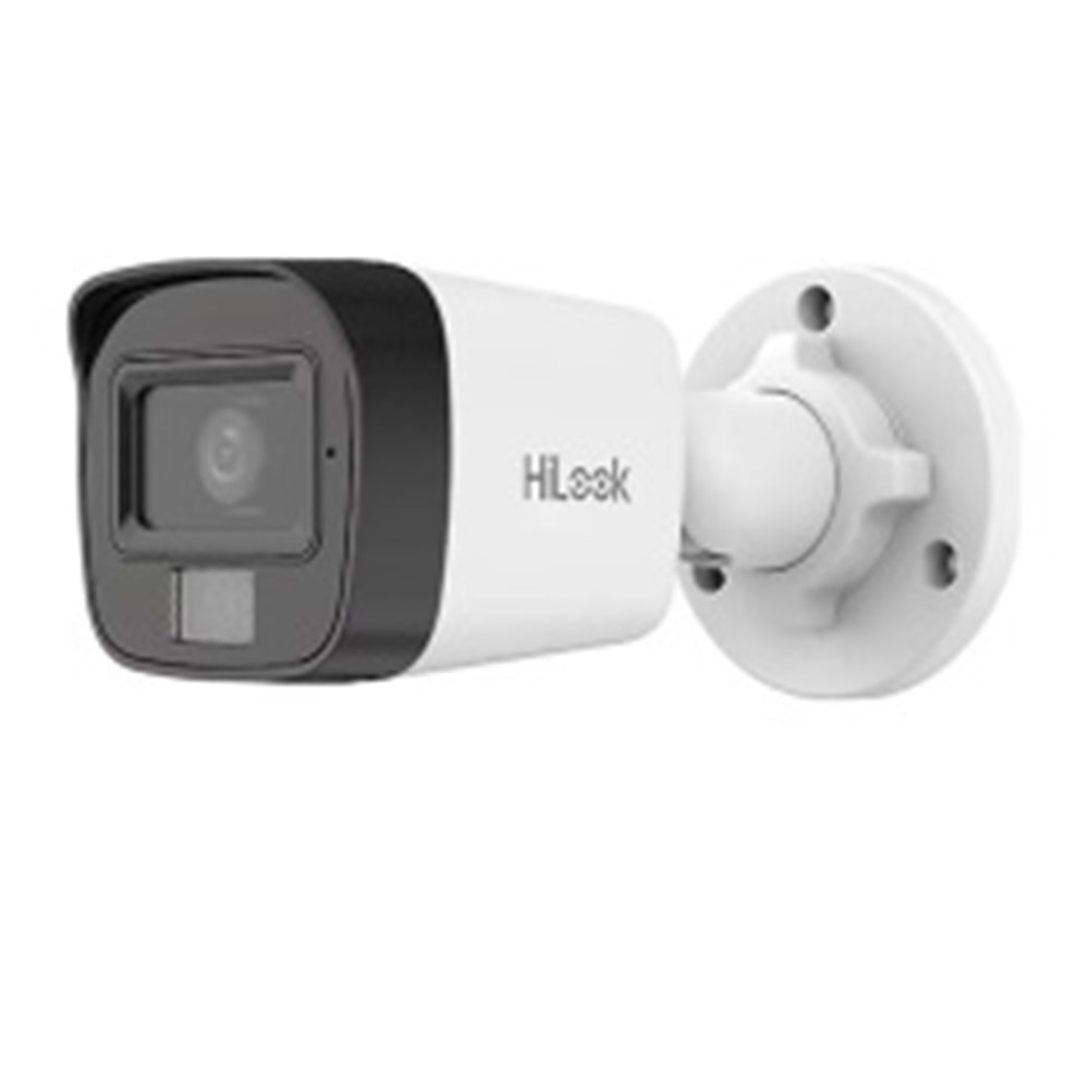 HiLook IPC-B140HA-LUFC Bullet 4 MP 2.8mm Lens Gece Görüşlü IP Güvenlik Kamerası Dahili Mikrofon