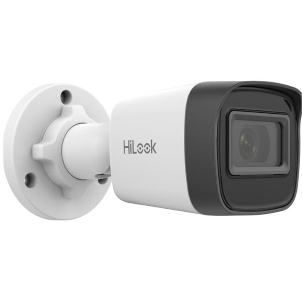 Hilook Ipc-B121H-C 2Mpix, 2.8mm Lens, H265+, 30Mt Gece Görüşü, PoE, Bullet, IP Kamera