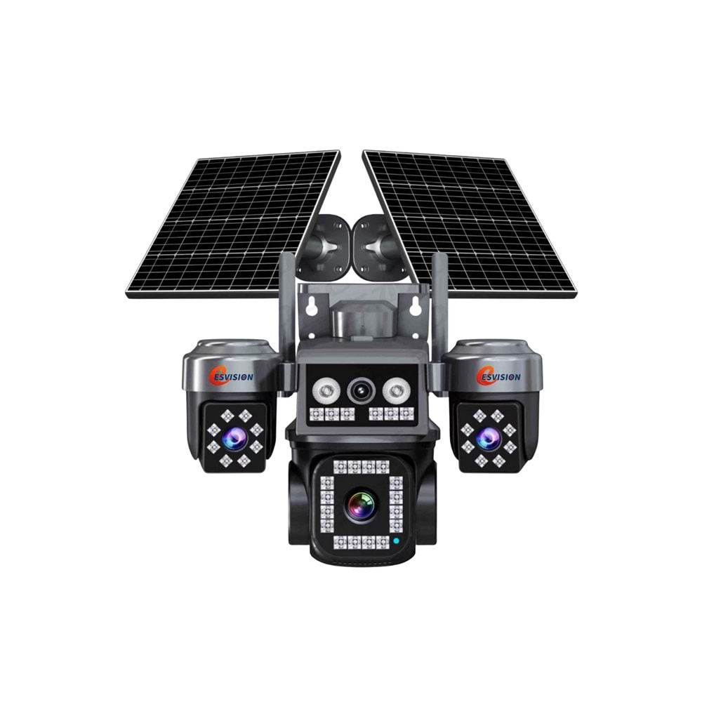 Esvision ES-5704 4G Solar Kamera AOV 4 Lens 8K UltraHD