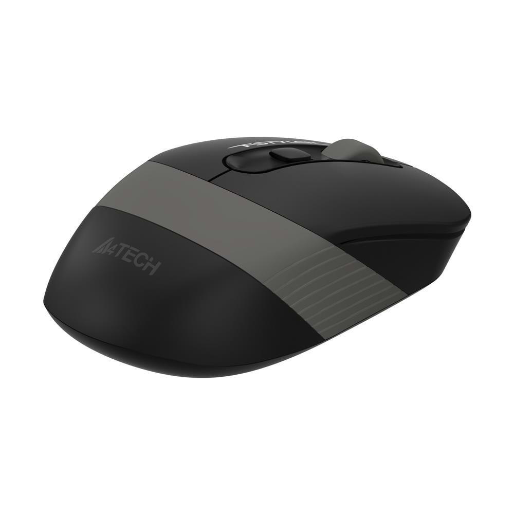 A4 TECH FG10, Grey, FSTYLER, 2,4Ghz Kablosuz, Optik Mouse, 10-15Metre, 4 Buton, Nano Alıcı