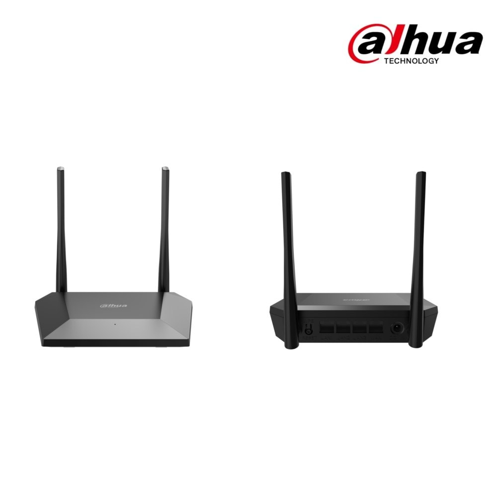 Dahua DH-N3 N300 4 PORT 10/100 300Mbps 2.4GHz 2x3dBI Kablosuz Router