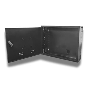 Metal Dvr/Nvr/Monitör Kabin 45x35x10 Küçük Boy