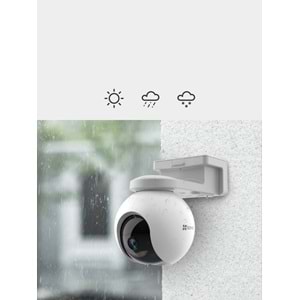 Ezviz CS-HB8 4MP Wi-Fi Bataryalı PT Kamera(Çift Yönlü Konuşma)(Solar İlave Edilebilir.)