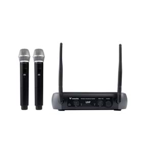 Westa WM-102H 1 Receiver+2 Handheld Mikrofon SetiWM-102H
