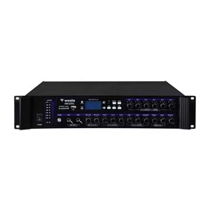 Westa WM-2250U 250 Watt 100V 6 Zone Mixser Amfi