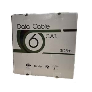 Zotech Zolink 6024305 24Awg Cat6 Network Kablo 0,51mm U-UTP Kutu(305Mt)