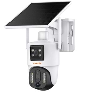 Avenir AV-M13 4MP 3 Lensli 4G Simkartlı IP PTZ Kamera