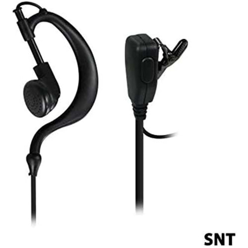 Snt A446 Mikrofonlu Arkalıklı Spiralli Kulaklık Aselsan A446T Uyumlu