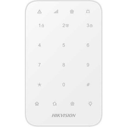 Hikvision DS-PK1-E-WE (868MHz) Kablosuz Tuş Takımı