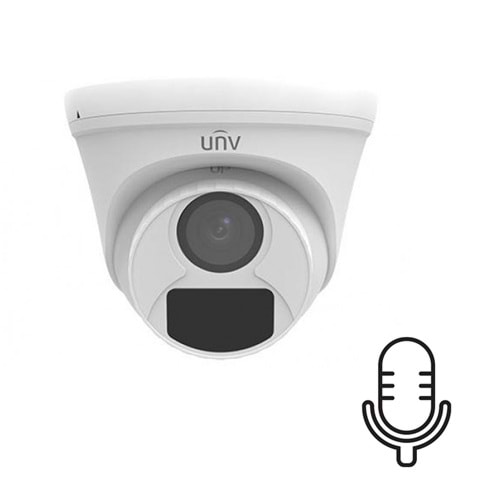 UNV Uniview UAC-T112-AF28 2MP 2.8mm Sabit Lens 20m IR Turret Sesli Analog Kamera