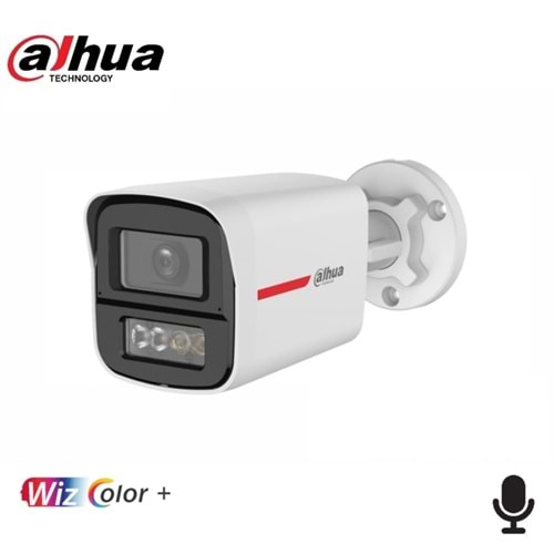 Dahua HAC-HFW1249X-A-PRO-0280B-DIP 2MP WizColor HDCVI Sabit Odaklı Bullet Kamera