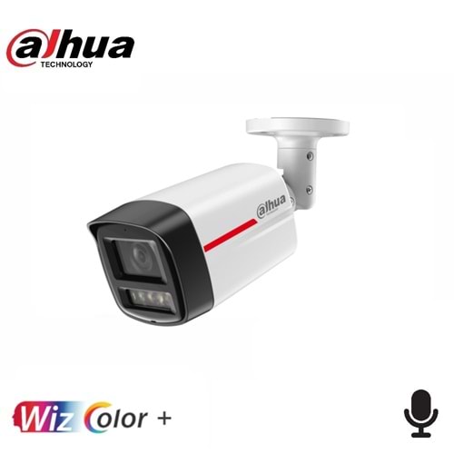 Dahua IPC-HFW2249TL-S-LED-0280B-PRO 2MP WizColor Fixed-focal Bullet WizSense Network Camera