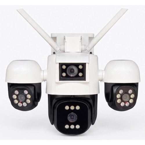 TRK RS-5504 2x4 Kameralı Akıllı Wi-Fi Güvenlik Kamerası (RS-WIFI-5704)