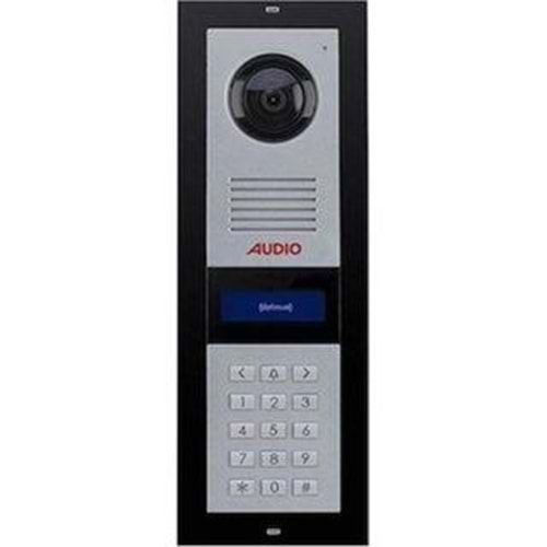 Audio 003003 2 x 16 LCD Ekranlı Zil Paneli Bus Plus (Mekanik Butonlu – Kart Okuyuculu)