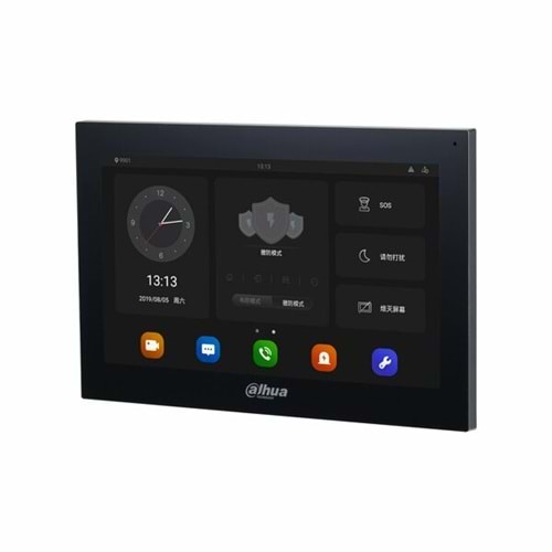 Dahua DHI-VTH5341G-W Siyah Android 10 Inch Digital Indoor Monitor