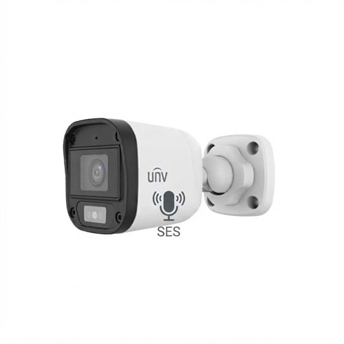 UNV Uniview UAC-B112-AF28-DL 2MP 2.8mm Sabit Lens Dual-light ColorHunter 20m IR Turret Sesli Analog Kamera