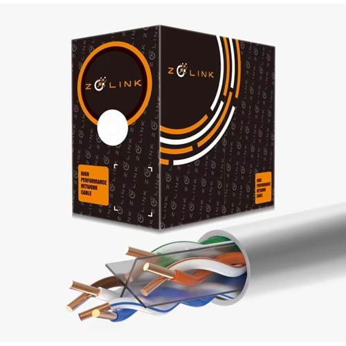 Zolink ZCT-I305 CAT6 23AWG 305MT İndoor 23AWG 305MT 0,57mm