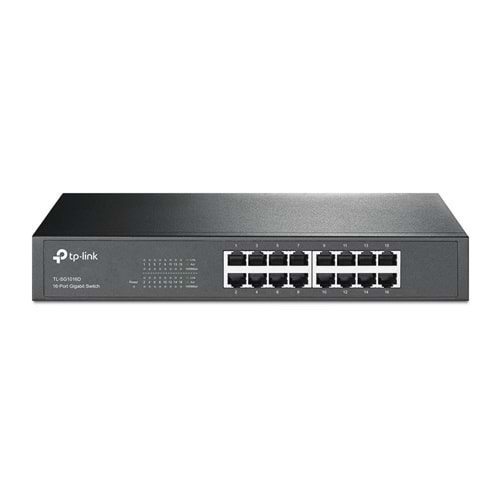 Tp-Link TL-SG1016D 16 Port Gigabit Rackmount Metal Switch 10/100/1000