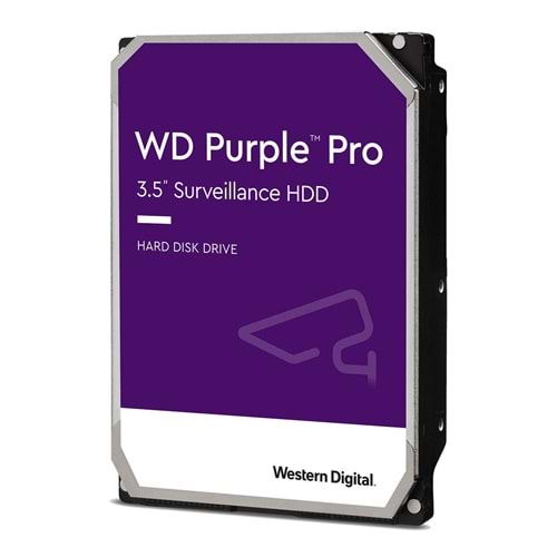 WD Purple 10TB 3.5 256MB WD101PURZ 7/24 Güvenlik Harddiski (3 Yıl Distribütör Garantili)
