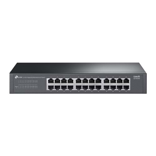 Tp-Link LS1024G Green Tech 24 Port GigaBit Yönetilemez Metal Kasa Masaüstü Switch