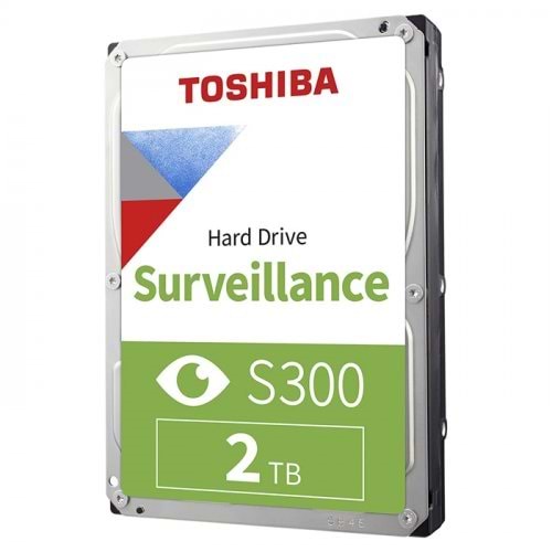 Toshiba 2TB 5400RPM S300 128MB HDWT720UZSVA 7/24 Güvenlik Diski(Distribütör Garantili)