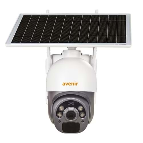 Avenir AV-S230 (Solar) 2MP 1080P Güneş Enerjili Wifi 360° Akıllı Kamera SD Kart