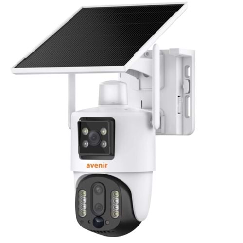 Avenir AV-M13 4MP 3 Lensli 4G Simkartlı IP PTZ Kamera
