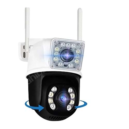 O-KAM 3012 6MP WİFİ PT ÇİFT KAMERA