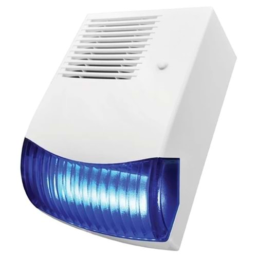 TRK-914-Horn Flaşörlü Harici Siren (Flaşör Rengi: Mavi)